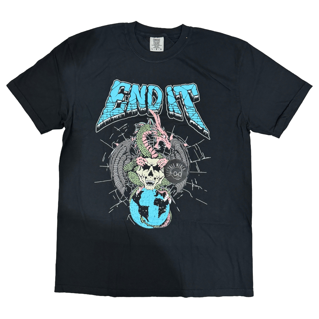 END IT - Dragon Skull Black