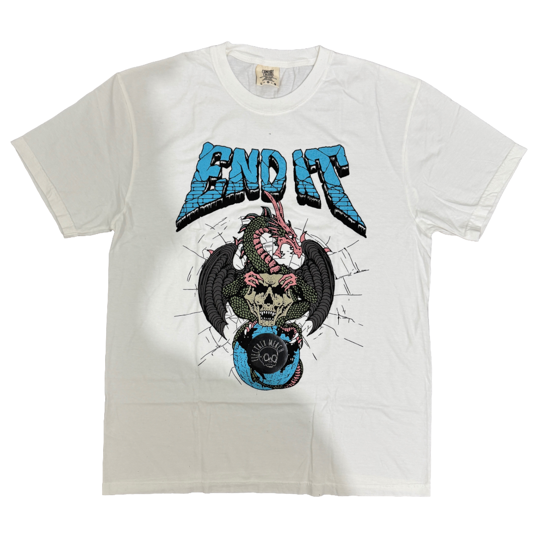 END IT - Dragon Skull White