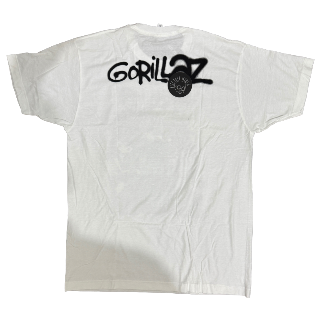 GORILLAZ - Black & White Group Photo