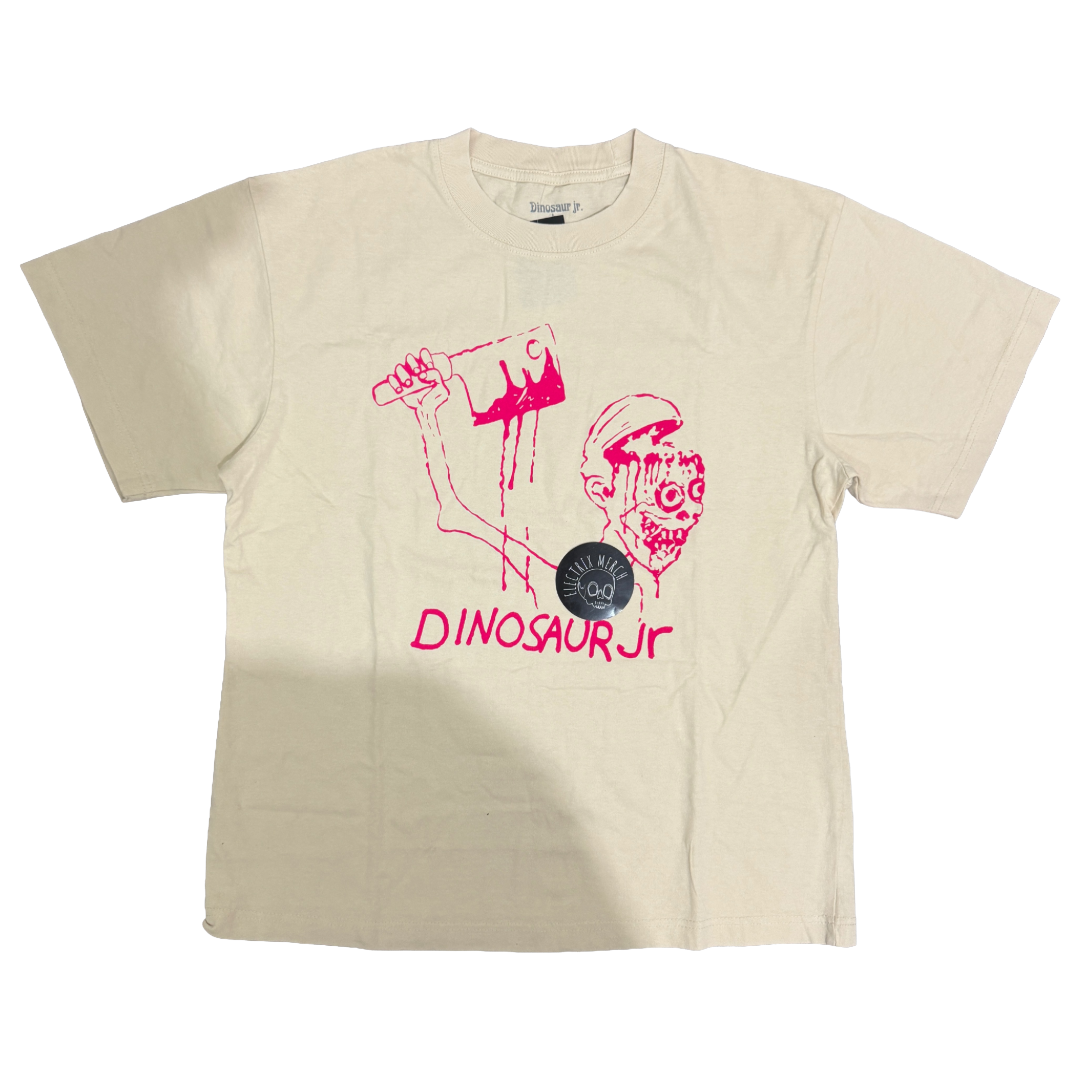 COLOR BARS x DINOSAUR JR - Start Choppin' Tee Off White