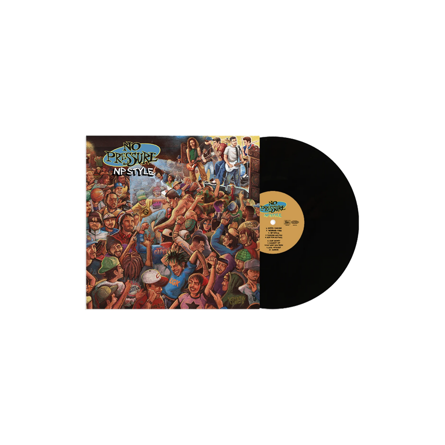 [PRE ORDER] NO PRESSURE - NP STYLE 12” (BLACK 180G)