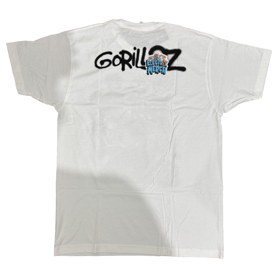 GORILLAZ - Black & White Group Photo