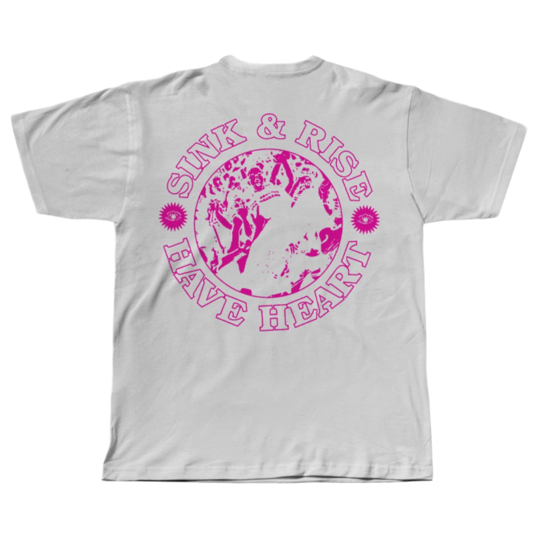 PRE ORDER - HAVE HEART - SINK & RISE WHITE T-SHIRT