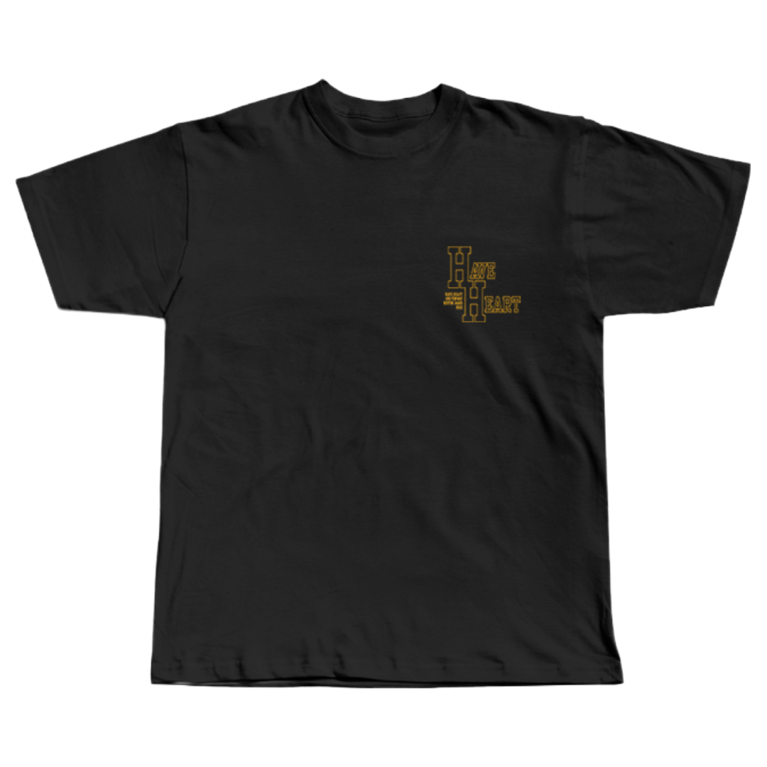 PRE ORDER - HAVE HEART - SINK & RISE BLACK T-SHIRT