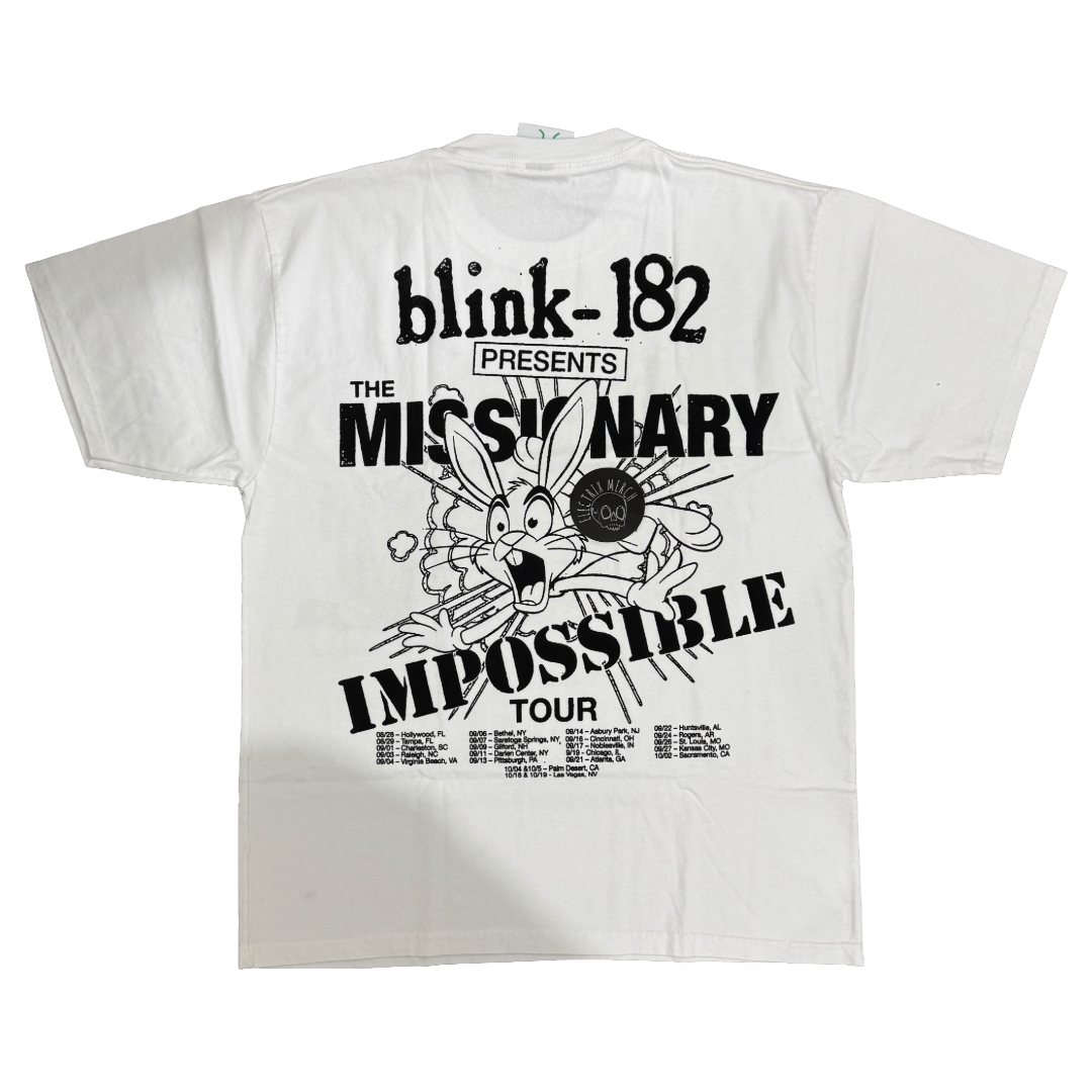 BLINK 182 X ONLINE CERAMICS - Missionary Impossible White
