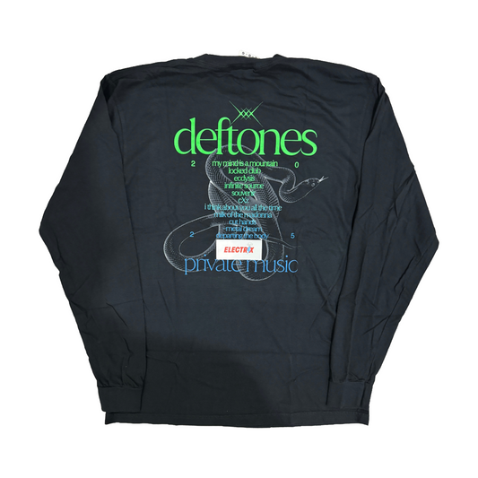 DEFTONES - Private Music Tracklist Long Sleeve