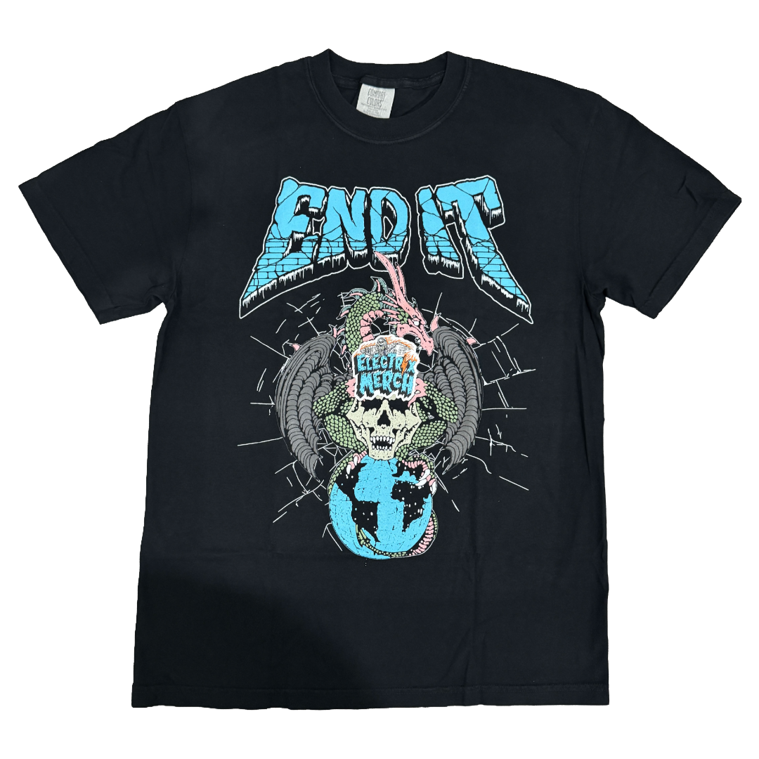 END IT - Dragon Skull Black