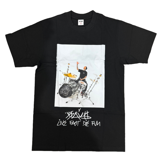 FUCKTHEPOPULATION - FTP + FAMOUS TRAVIS BARKER BLACK